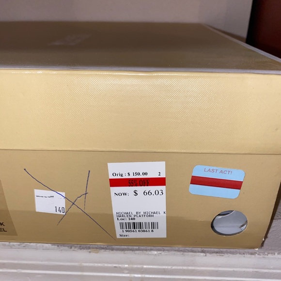 Michael Kors Harlen Platform Suede Heels - Picture 11 of 11